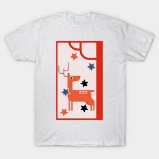 Deer with Maple T-Shirt